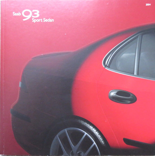 Brochure depliant saab - depliant, 93
