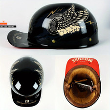 Casco Moto Uomo Retro Moto