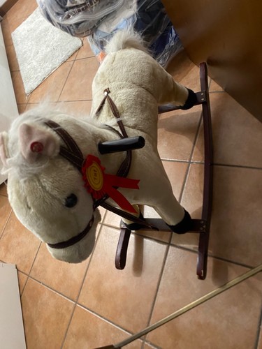 Cavallo dondolo con suoni - cavallo, a
