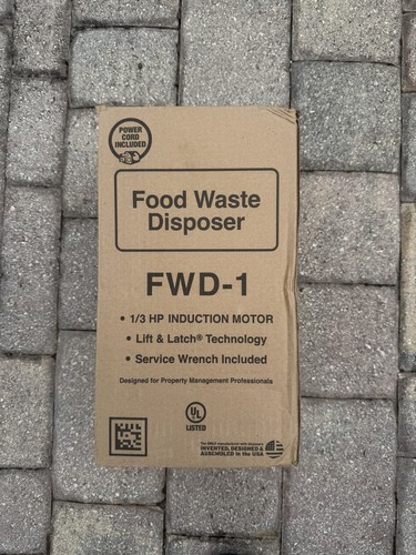 Insinkerator food waste - 1/3, hp