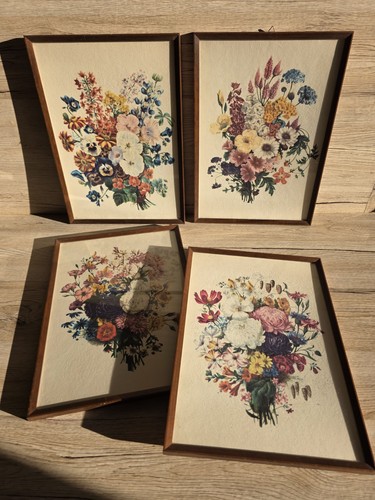 Lotto quadri floreale vintage - floreale,
