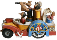 VINTAGE CORGI COMICS #802 POPEYE PADDLE-WAGON MADE IN GREAT BRITAIN 1969