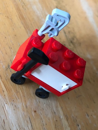Lego mechanic mini figure - mechanic,