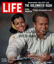 SMILING STEVE MCQUEEN & NIELE