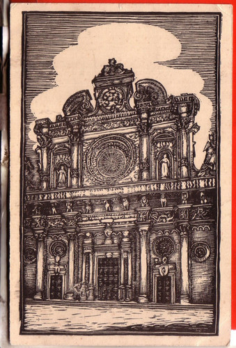 Cartolina lecce non - cartolina,