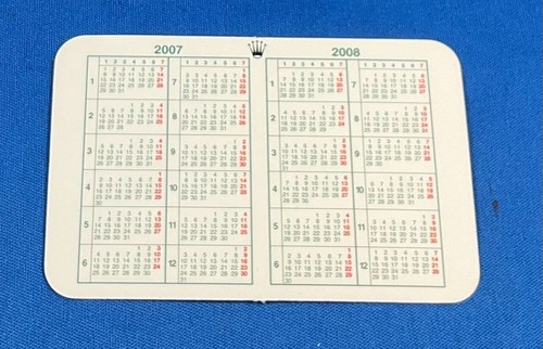 Rolex calendario vintage 2007 - calendario,