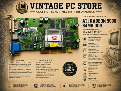Scheda video ati radeon - video, 9000