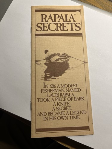 Brochure pesca vintage 1983 - pesca,