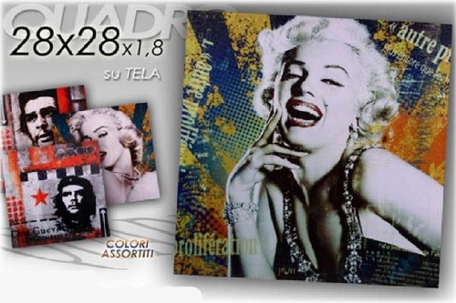 Quadro tela marylin monroe - marylin, /