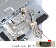 DISPLAY EGA 17" 43 cm display