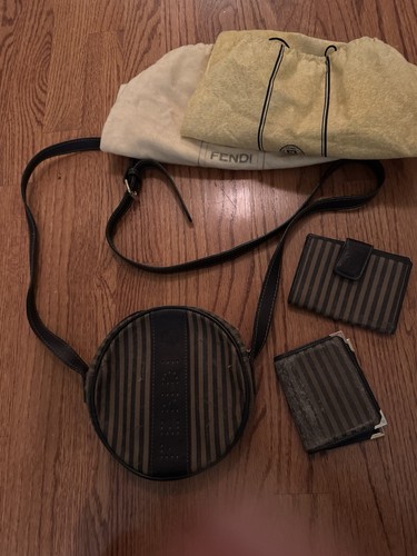 Borsa tracolla vintage fendi - tracolla,