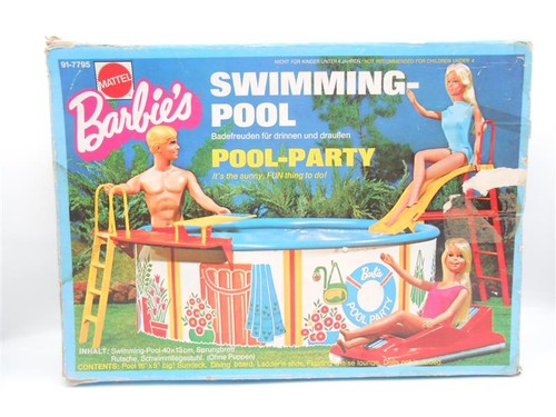 Pool party barbie 1974 - 1974, mattel