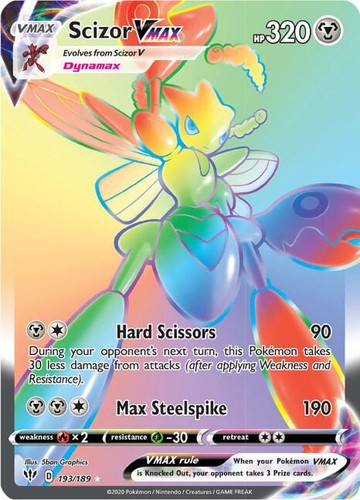 Scizor vmax holo - (secret),