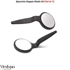 Strumenti per l'igiene Dentale Specchietti Dentisti Nerissimo N.5 Specchi Orali