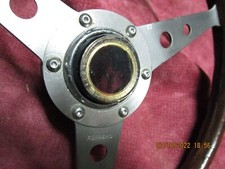 volante ferrero alta qualita'completo di mozzo per fiat 500 e bianchina