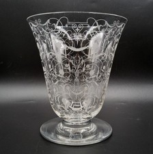 Vase piédouche en cristal