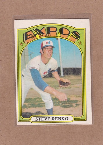 1972 pee chee baseball steve - o,