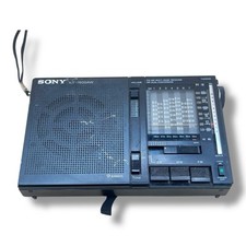 Sony ICF-7600AW Radio Multibanda 9 Bande Funzionante Vintage Raro 