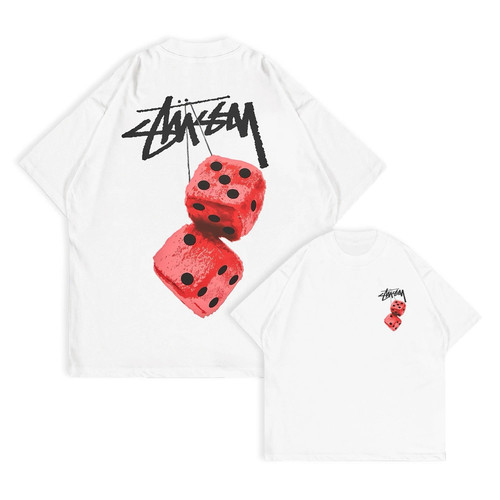 Stussy fuzzy dice shirt - stussy,
