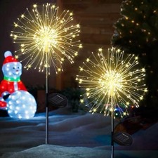 Garden Lights  Decoration Solar 2 Pieces New