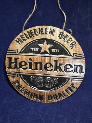 Heineken beer insegna tonda - beer, in