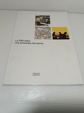 Libretto IBM Anni 70/80 LEGGI