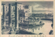 aa429 cartolina pozzuoli antico tempio di serapide provincia di napoli