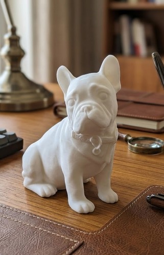 Bulldog francese statuetta - bulldog,