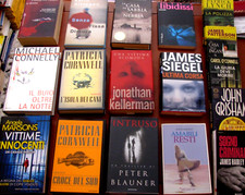 lotto 20 libri THRILLER mix: LEGAL- NOIR- PSICOLOGICI- D'AZIONE etc