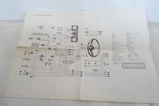 schema impianto elettrico Alfa Romeo Giulia 1300 TI old car in buone condizioni