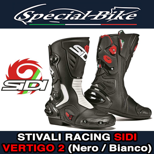 Stivali moto pelle racing - racing, sidi