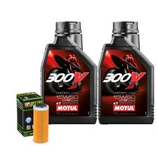 Kit Tagliando Olio Motul 300V