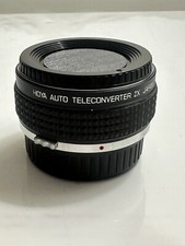 HOYA teleconvertitore automatico 2X colore nero in custodia.