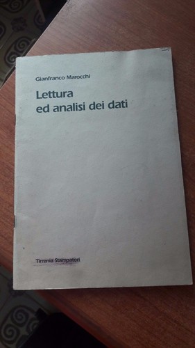 Libro lettura analisi dei - lettura,