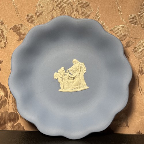 Piatto wedgwood jasperware blu - piatto,