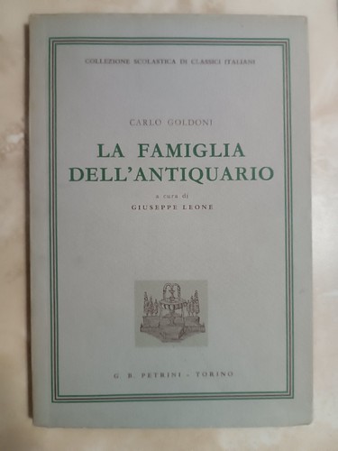 Goldoni la famiglia - goldoni,