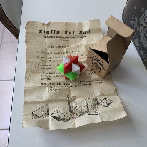 Gioco rompicapo vintage - gioco,