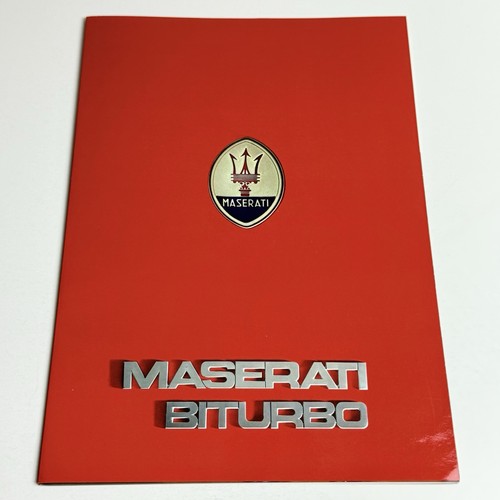 Maserati biturbo 8p - /, brochure