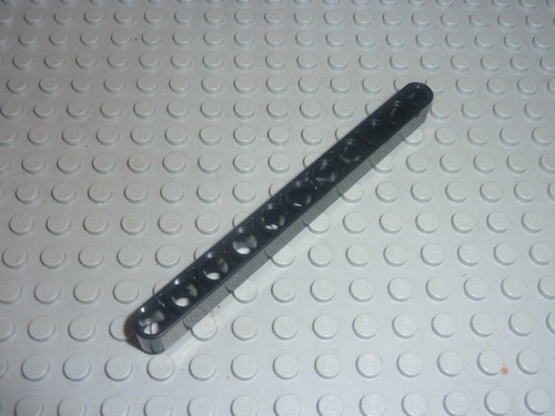 Lego technic black beam 11 - beam,