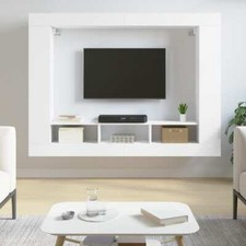 vidaXL Mobile Porta TV Bianco