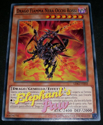 Yugioh drago fiamma nera - fiamma,