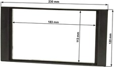FORD FIESTA 2006>2008 CORNICE