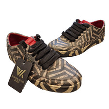 Sneakers Gucci 407343 Caleido Monogram di lusso designer da uomo taglia 43,5 OP: 795 €