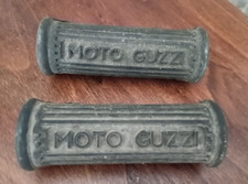 MANOPOLE COPPIA ANTISCIVOLO MOTO GUZZI ORIGINALI D'EPOCA vintage
