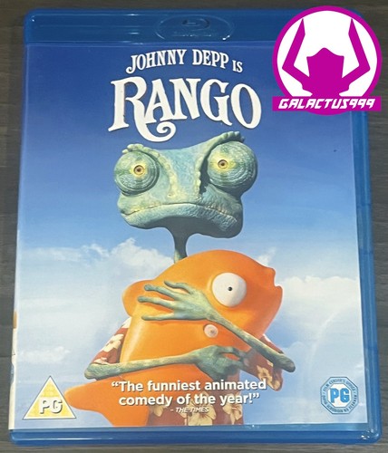 Rango blu ray - rango, depp