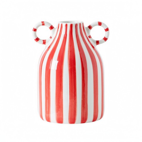 Vaso dipinto mano smaltato - vaso, a