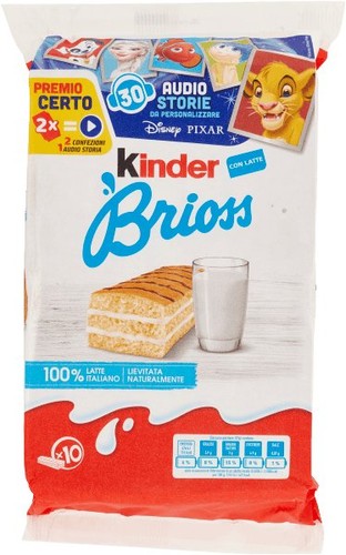 Kinder brioss latte - kinder, t10