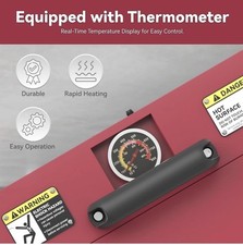 Hoadhen PBH20-2 Riscaldatore Elettrico per Condotti in PVC 1/2”–2” Curvatubi 1200W 120V – Rosso