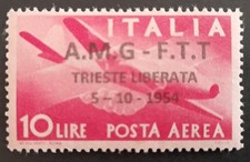 TRIESTE AMG-FTT EMISSIONE LOCALE TRIESTE LIBERATA VEDI...
