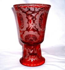 Böhmen um 1860/70 ~ Rubinrote